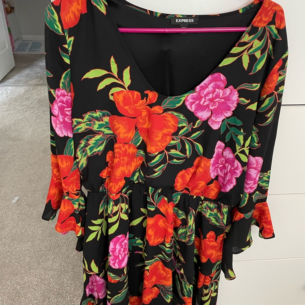 Express Floral Dress